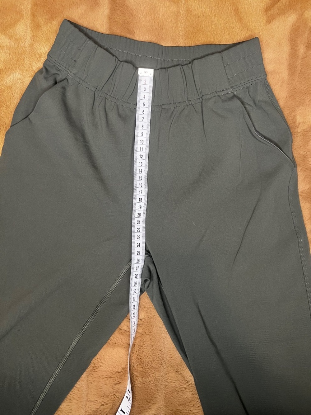 Babaton Dark Olive Green Pull-On Pants – Size 2XS - Picture 7 of 8